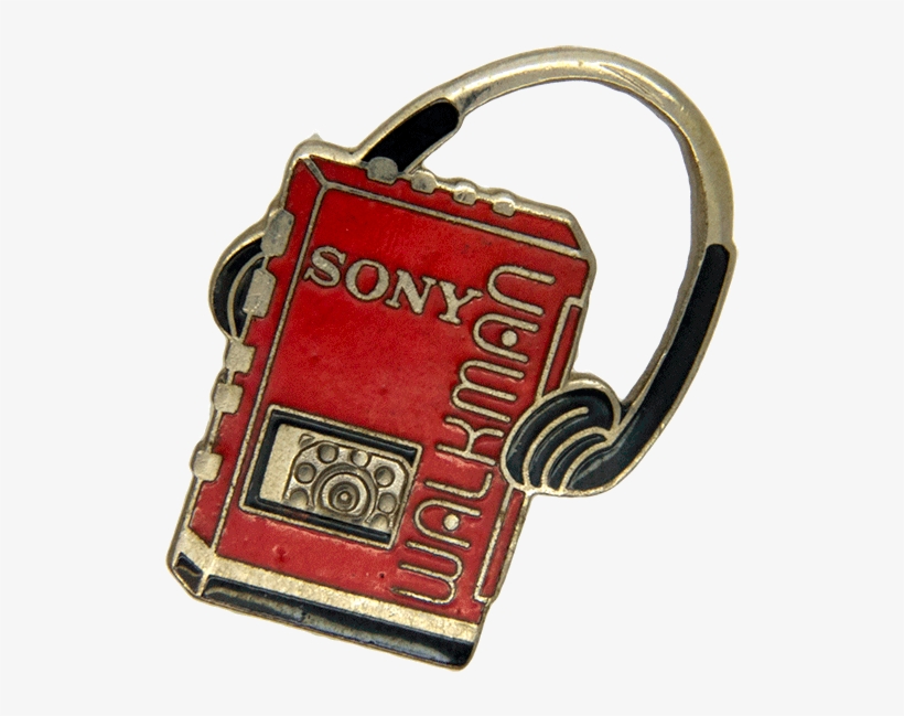 Sony Walkman Pin , Red - Walkman Pin, transparent png download