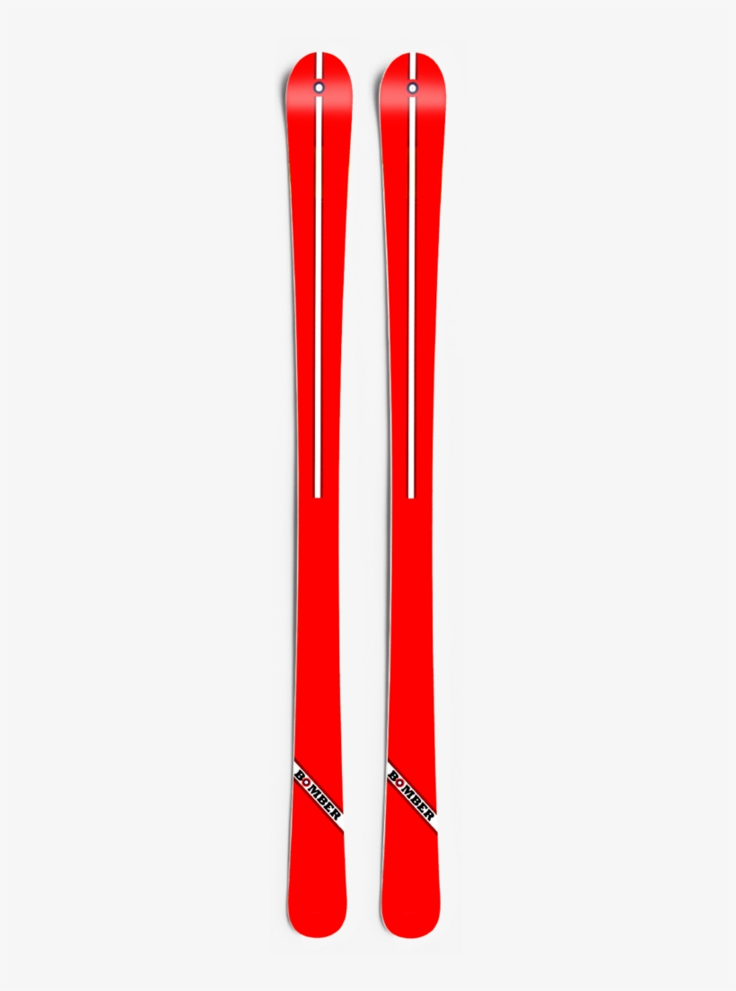 Bomber Ski Red Baron Alpine All-mountain Ski - Coquelicot, transparent png download