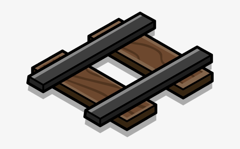 Railroad Piece Sprite 002 - Via De Tren Png, transparent png download