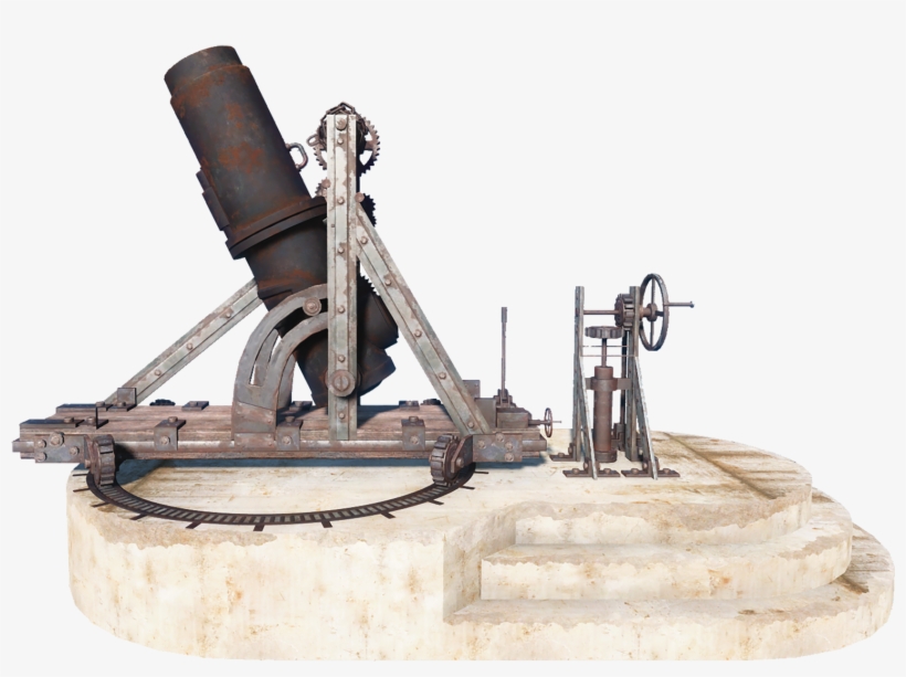 Fo4 Artillery Piece - Fallout 4 Artillery Concepts, transparent png download