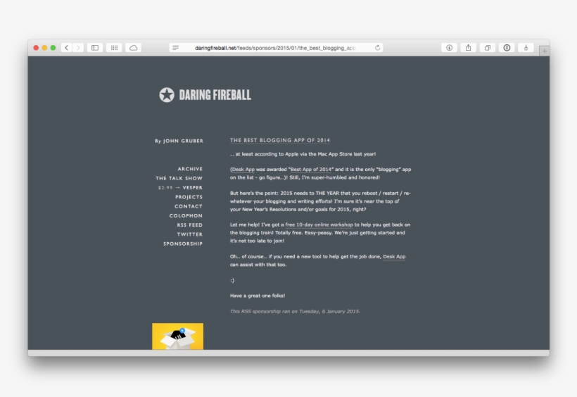 Does Sponsoring Daring Fireball Actually Work - Git Clone Terminal, transparent png download