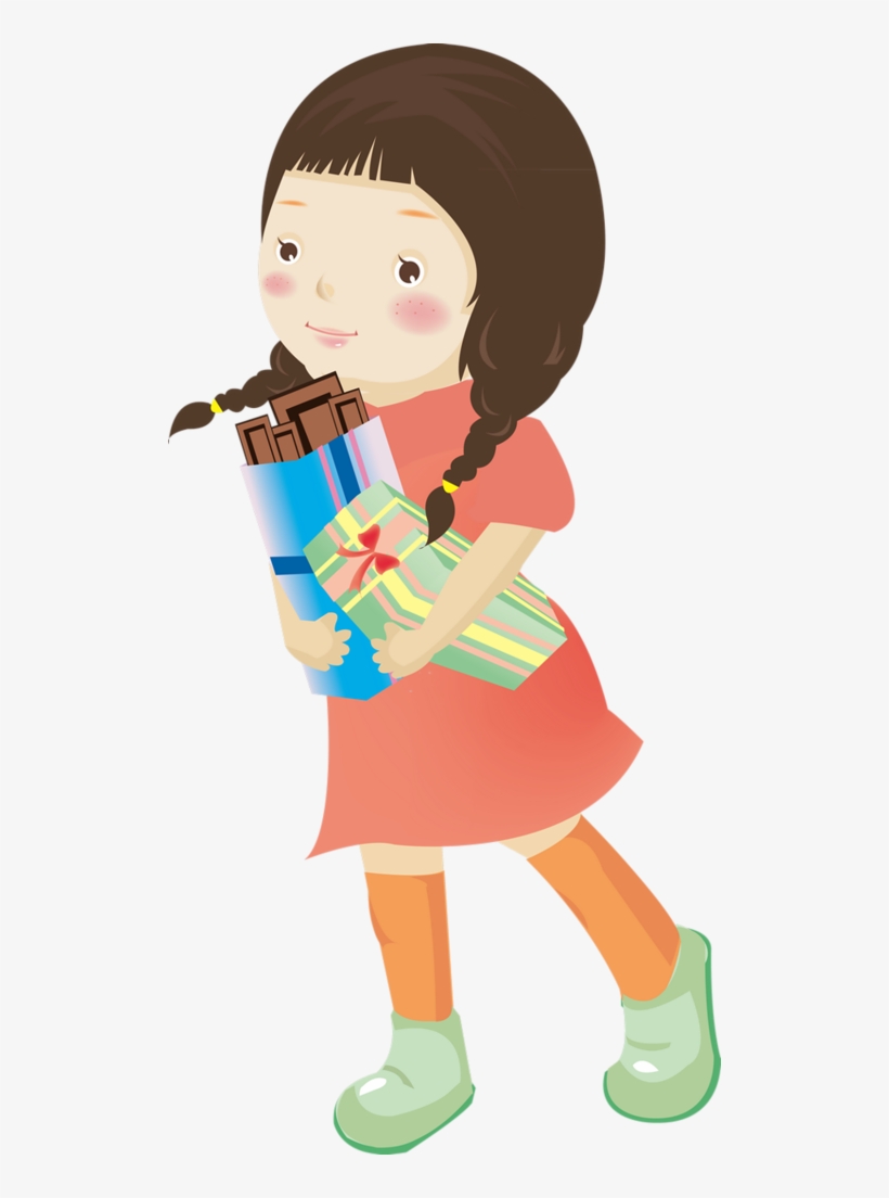 164 - 兩 個 女孩 卡通, transparent png download