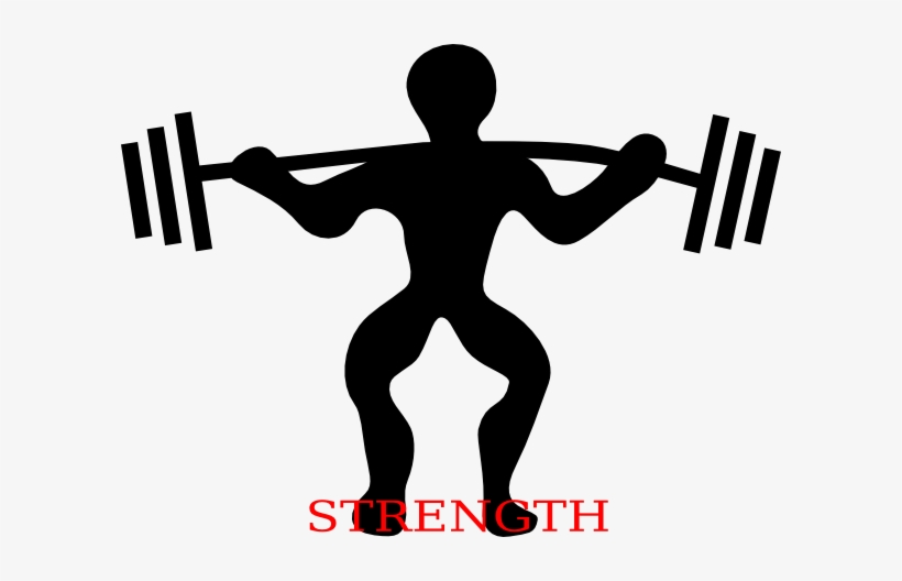 How To Set Use Squat Strength Clipart - Fitness Clipart Transparent Background, transparent png download