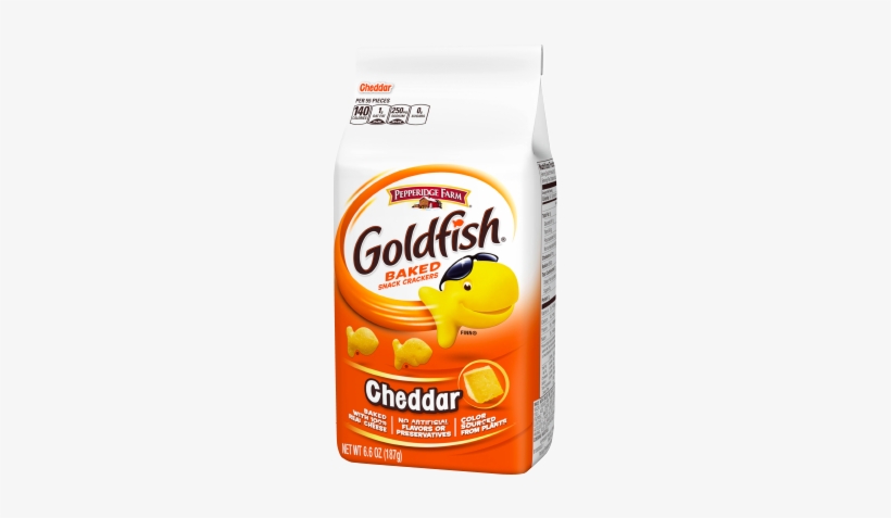 Goldfish Cheddar Crackers - Pepperidge Farm Goldfish Pretzel, transparent png download