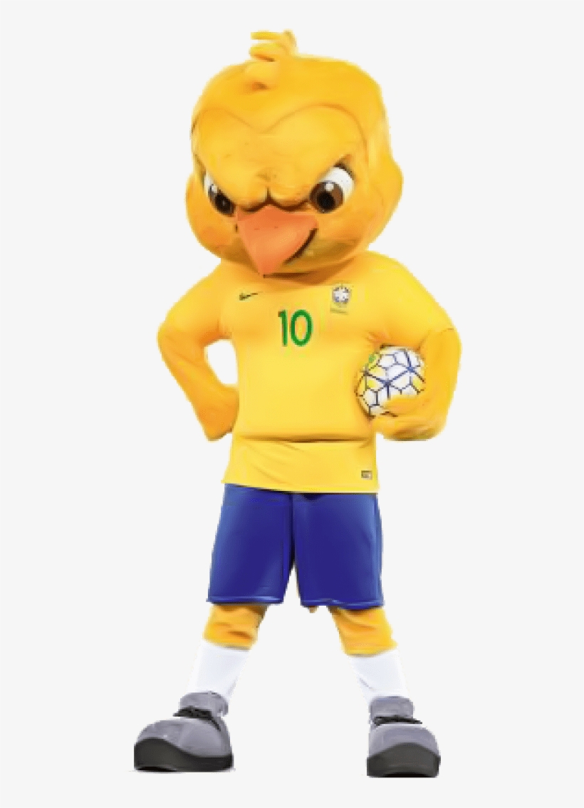 Free Png Canarinho Pistola Png Images Transparent - Mascote Canarinho Pistola Png, transparent png download