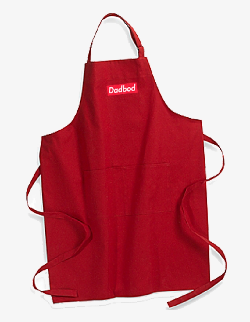 3 Pockets Bib Apron Png Image - Kitchensmart Solid Apron In Red, transparent png download