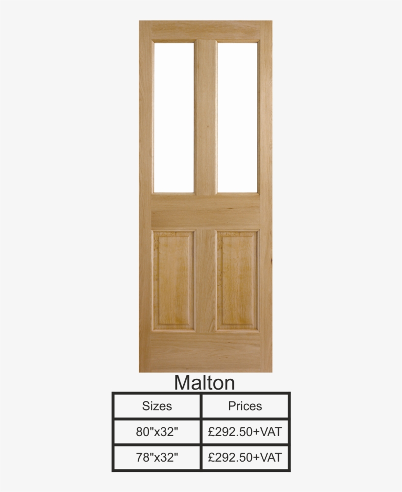 Lpd Oak Wood External Malton Door - Door, transparent png download