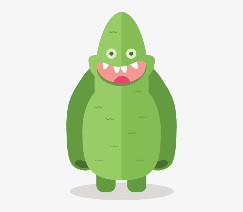 Cute Monsters Clipart - Cliparts Co, transparent png download