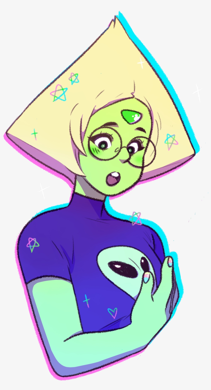 Peridot,su Персонажи,steven Universe,фэндомы,su Art,bara-besos - Cartoon, transparent png download