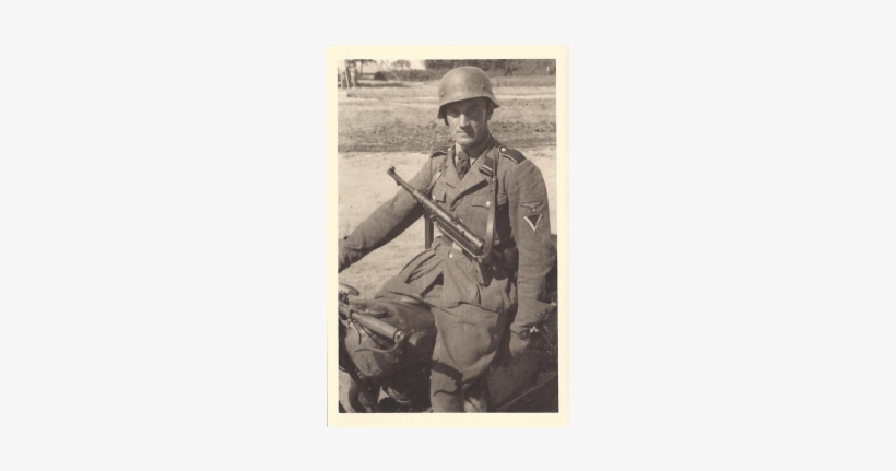 Ww2 German Ss Soldier Postcard $75 - Soldier, transparent png download