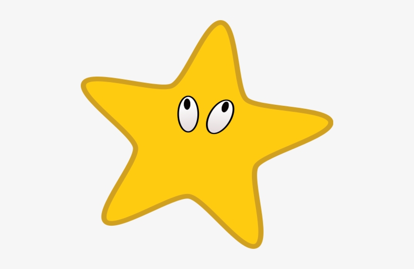 Star Eyes Up - Star With Eyes Png, transparent png download