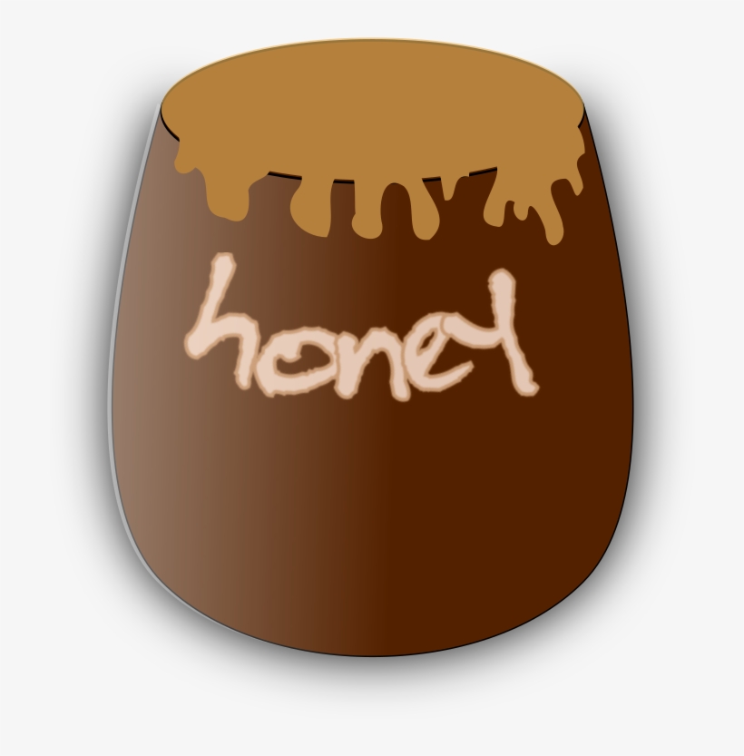 Clipart - Honey Pot - Portable Network Graphics, transparent png download