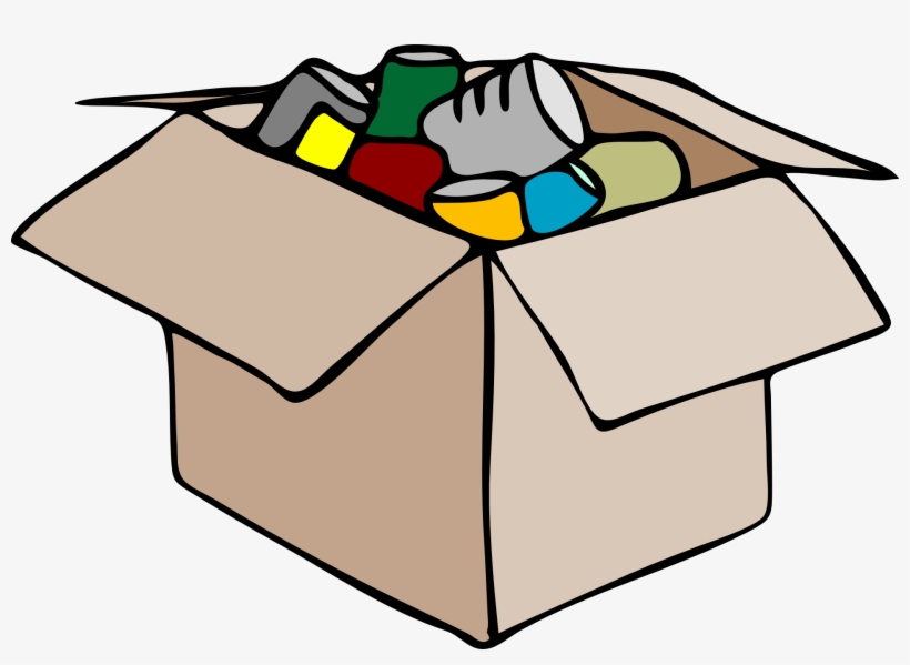 Packing Boxes - Full And Empty Box, transparent png download