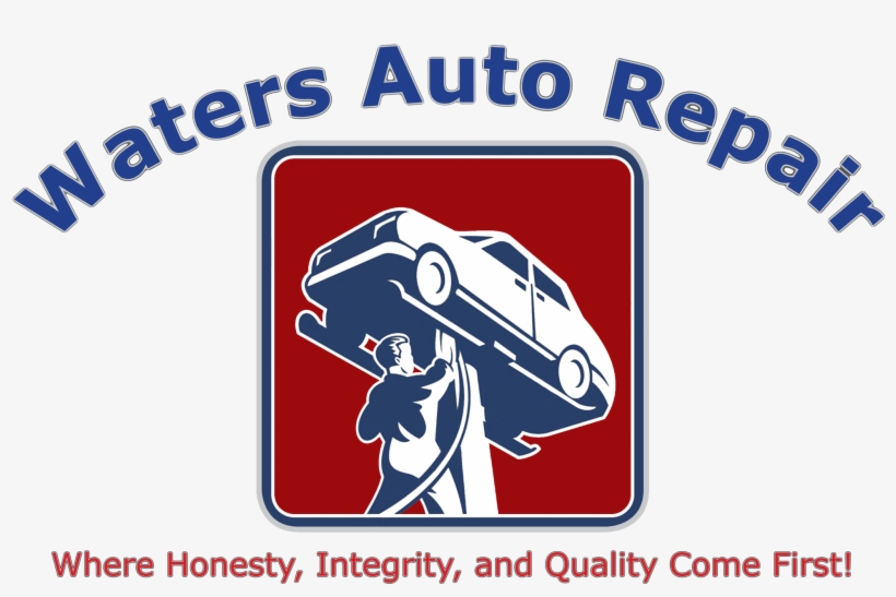 Waters Auto Repair - Mechanic Technician Car Repair Retro Laundry Bag, transparent png download