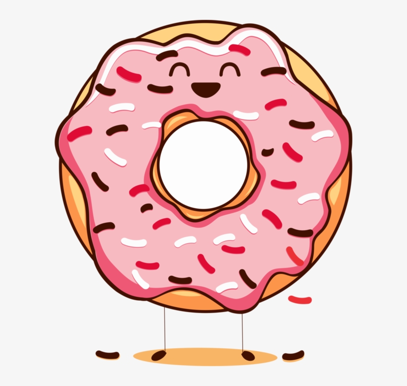Happy Donuts On Behance - Happy Donuts, transparent png download