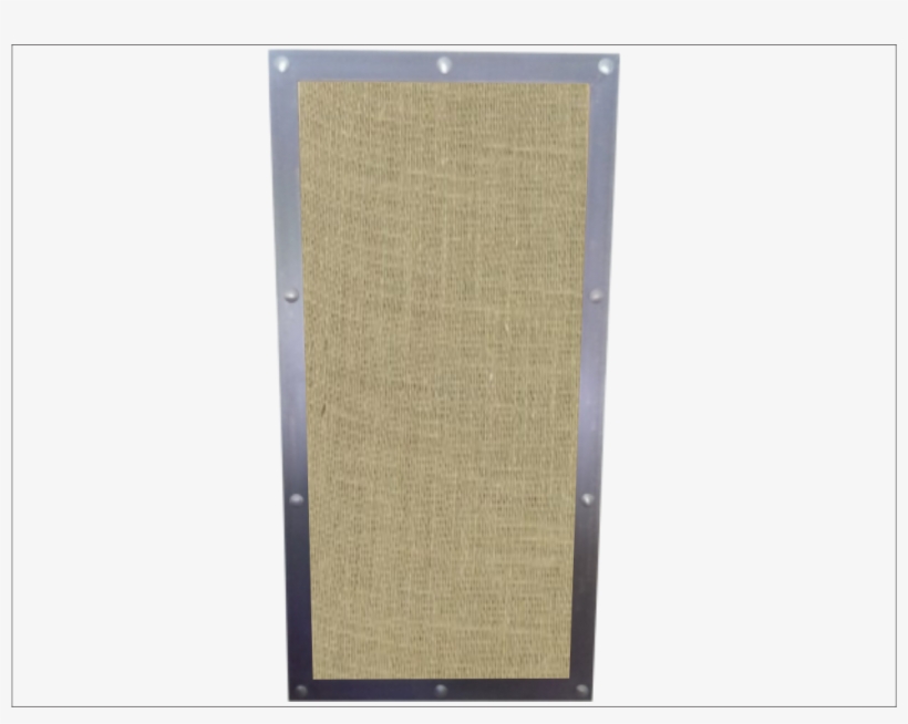 Modern Industrial Burlap Pin Board - Home Door, transparent png download