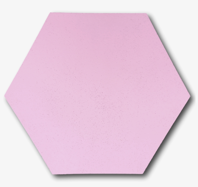 Marshmallow Pink Hexagon Pin Board - Construction Paper, transparent png download