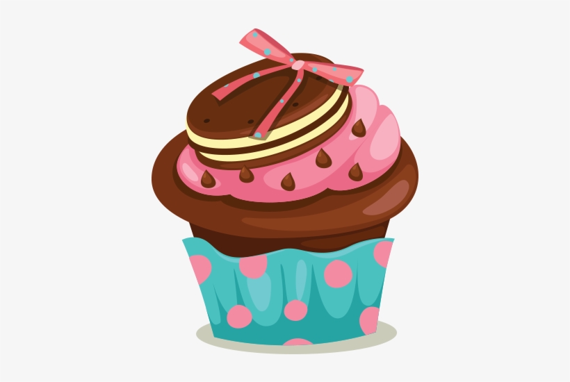 Cupcake Chocolate Cake Clip Art - Cup Cakes Clip Art, transparent png download