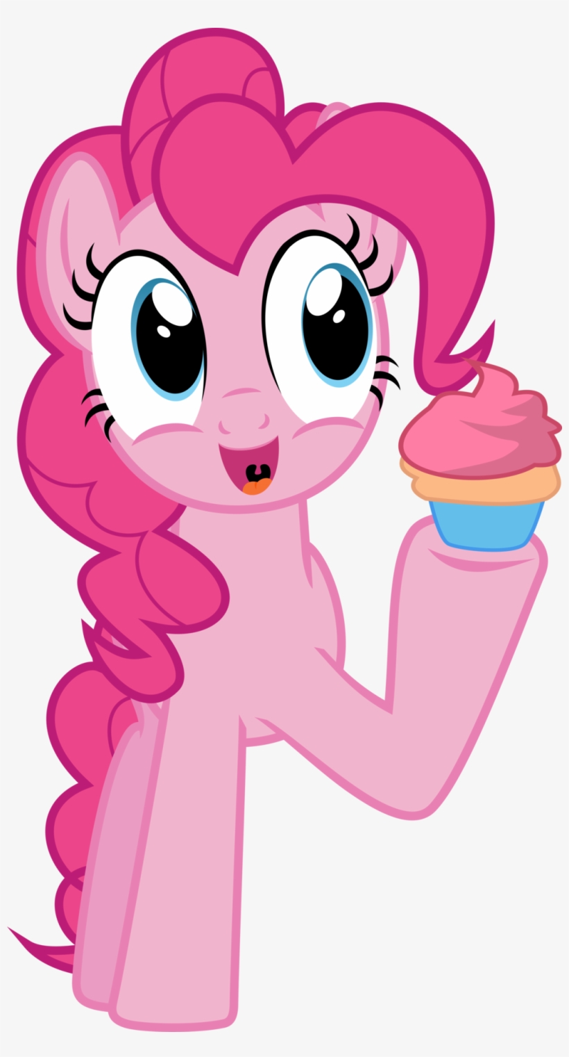 Sourspot, Cupcake, Pinkie Pie, Safe, Simple Background, - Pinkie Pie, transparent png download