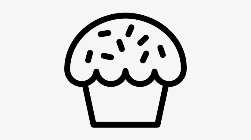 Small Cupcake Vector - Bakery, transparent png download