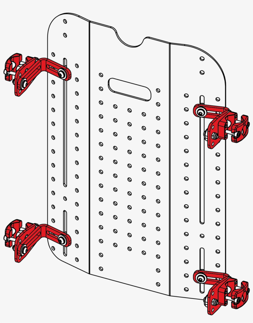 Soporte De 4 Puntos Fijo, transparent png download