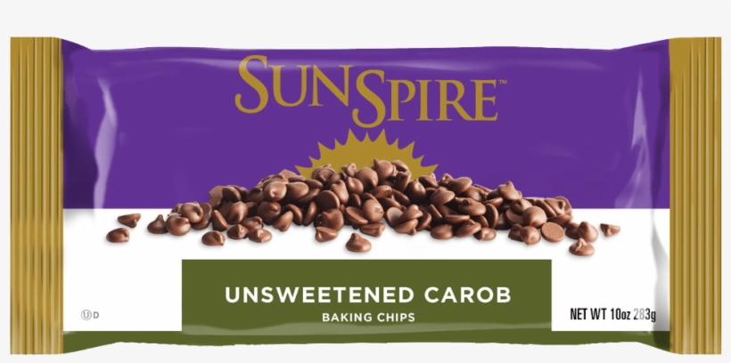 Unsweetened Carob Chips - Chocolate-coated Peanut, transparent png download