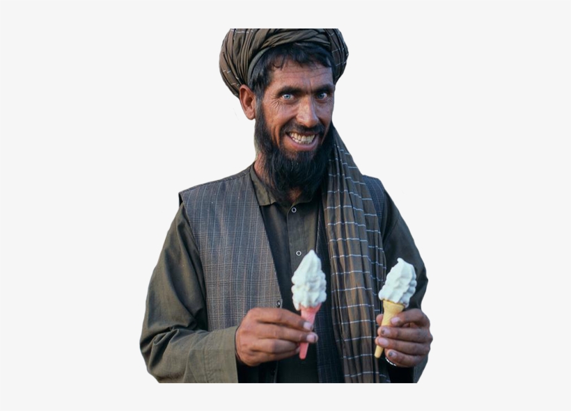 Lien Direct, - Afghan Man Ice Cream, transparent png download