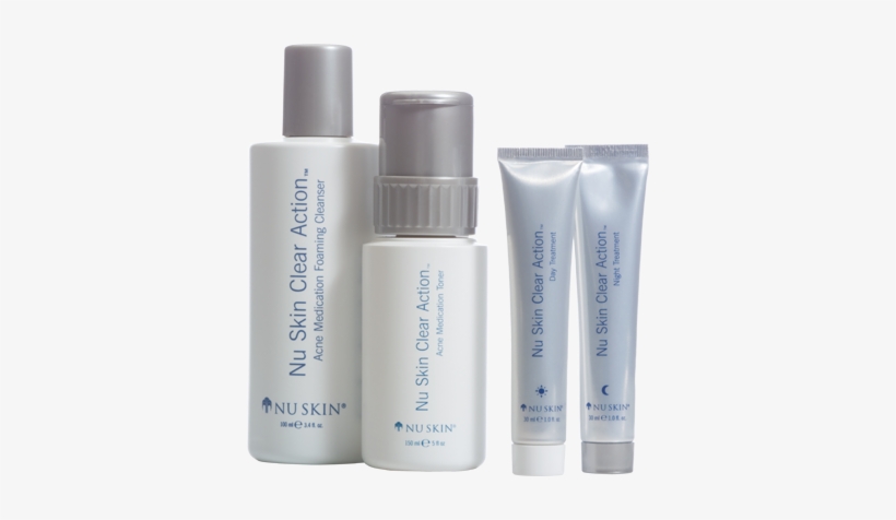 Nu Skin Clear Action Acne Medication System - Nu Skin Products For Acne, transparent png download