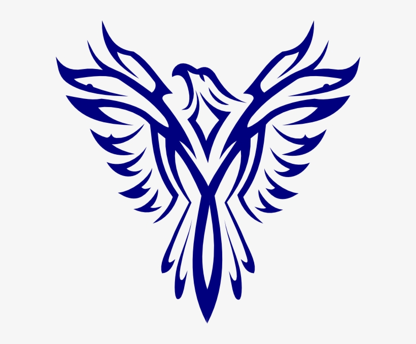 Blue Phoenix Symbol, transparent png download