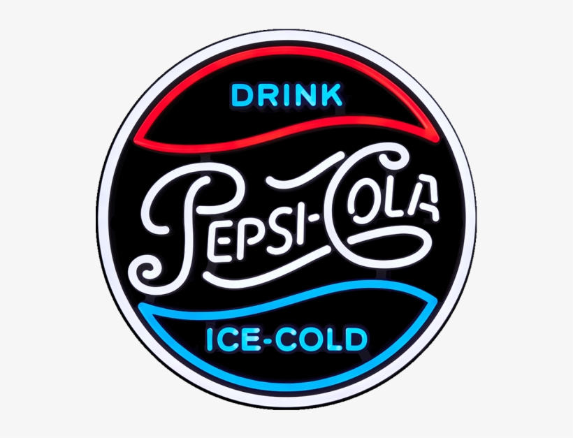 Vintage Led Sign - Pepsi Stuff Led Sign, transparent png download