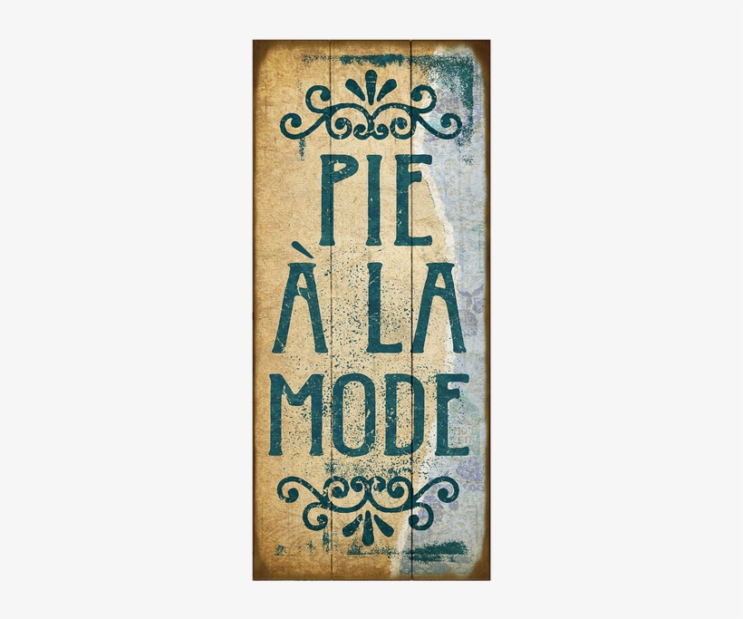 Pie A La Mode Vintage Sign - Nj Misses Me Beach Towel, transparent png download