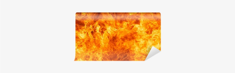 Blaze Fire Flame Texture Background Wall Mural • Pixers® - Flame, transparent png download