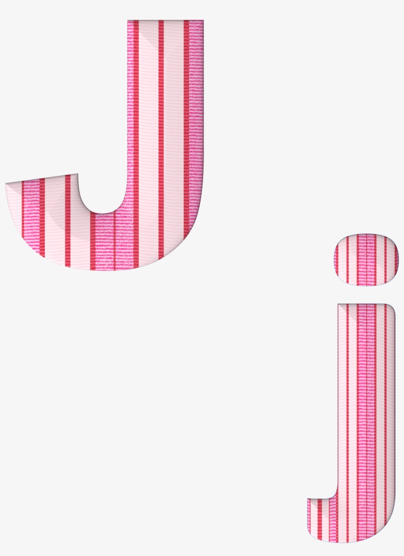 Abc Alphabet J Fabric Stripes 732846 - Latest Alphabet Of J, transparent png download