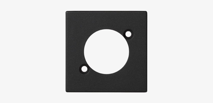 Up K122/14 Plate K45 Empty For Xlr 45×45mm Grey Graphite - Circle, transparent png download