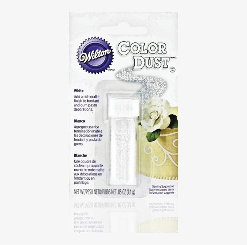 Wilton White Color Dust - Wilton 489630 Colour Dust 3grams-pkg-deep Pink, transparent png download