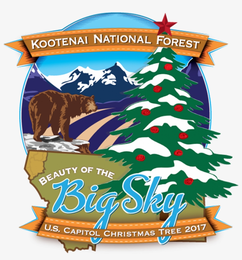 Capitol Christmas Tree 2017, transparent png download