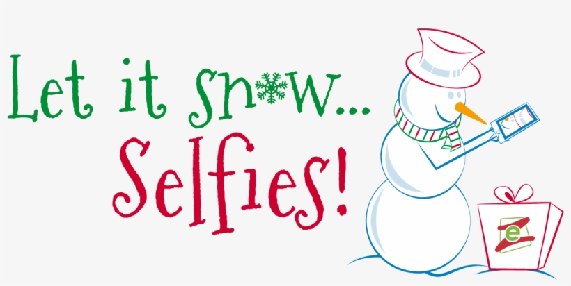 Let It Snow Selfie With Eazycity - Decal Guru Dream It Wall Decal, Gray, transparent png download