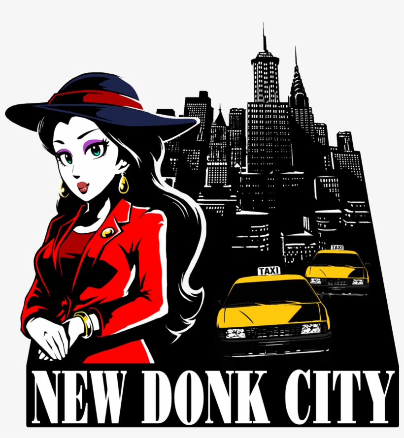 New Donk City - Metro Kingdom Mario Odyssey Stickers PNG Image