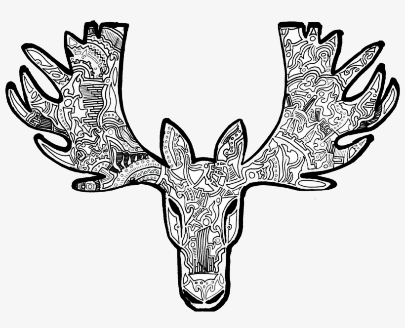 Moose Head Png, transparent png download