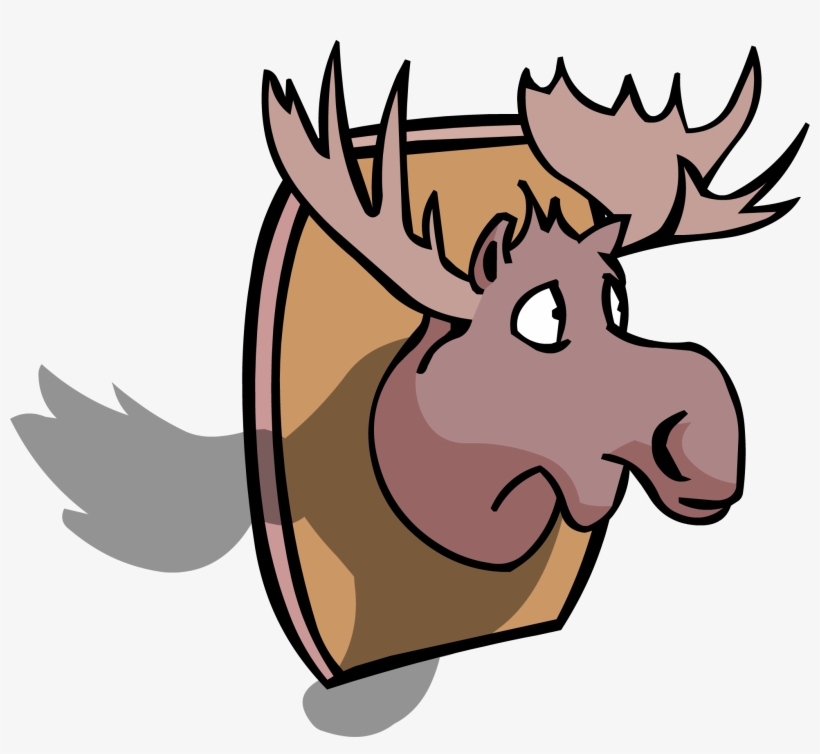 Moose Head Sprite 001 - Club Penguin, transparent png download