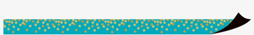 Teal Confetti Magnetic Border Alternate Image A - Teacher Created Resources Magnetic Borders Tcr, transparent png download