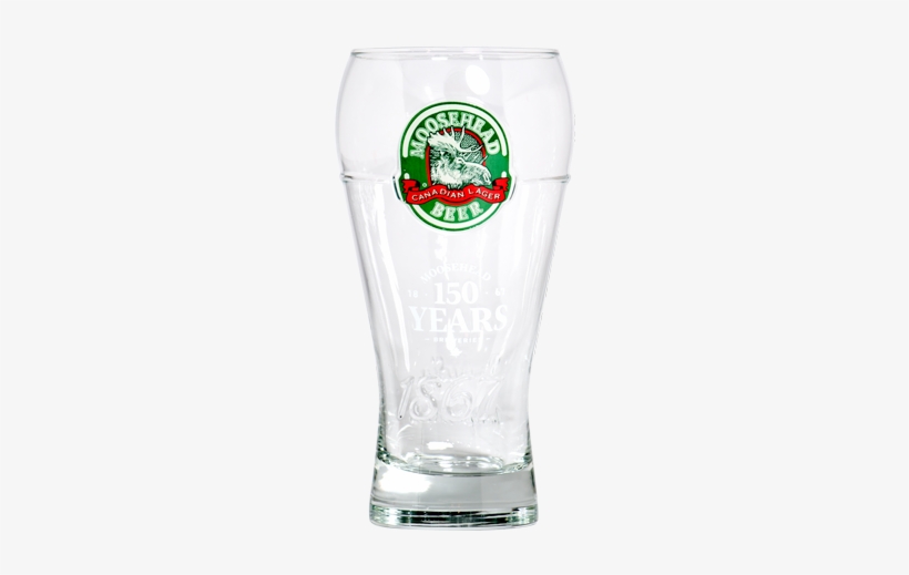 Moosehead Lager Pint Glass $10 - Beer Glass, transparent png download