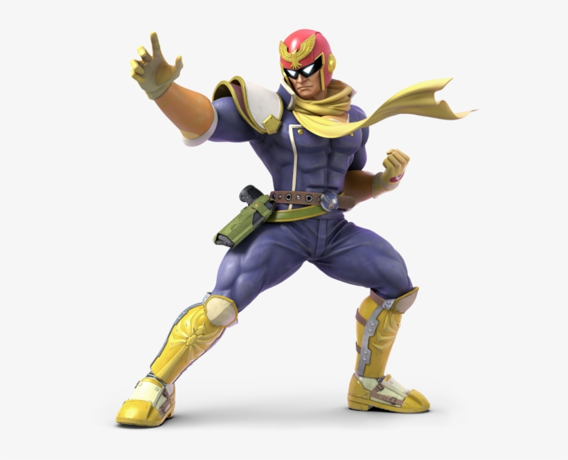 245kib, 600x600, 600px-captain Falcon Ssbu - Captain Falcon Smash Ultimate, transparent png download