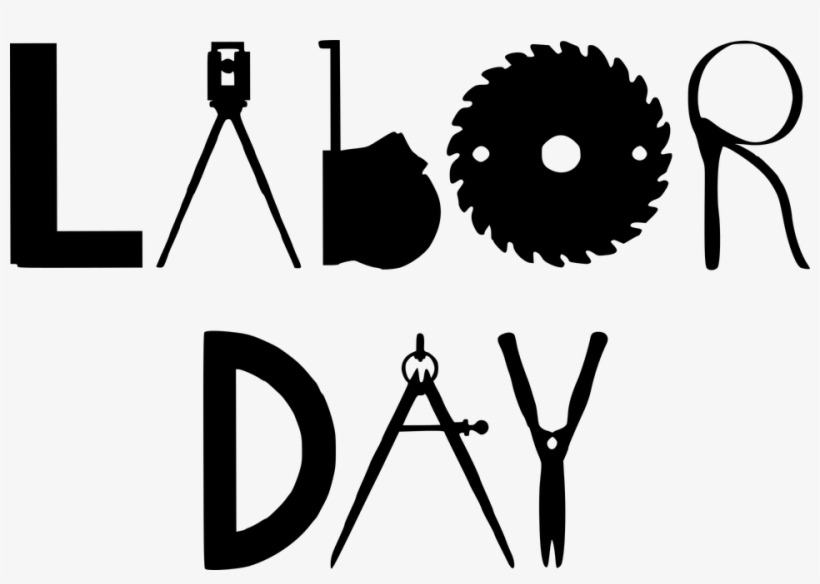 Clip Labor Day Relaxing Calendar - Labor Day Tools, transparent png download