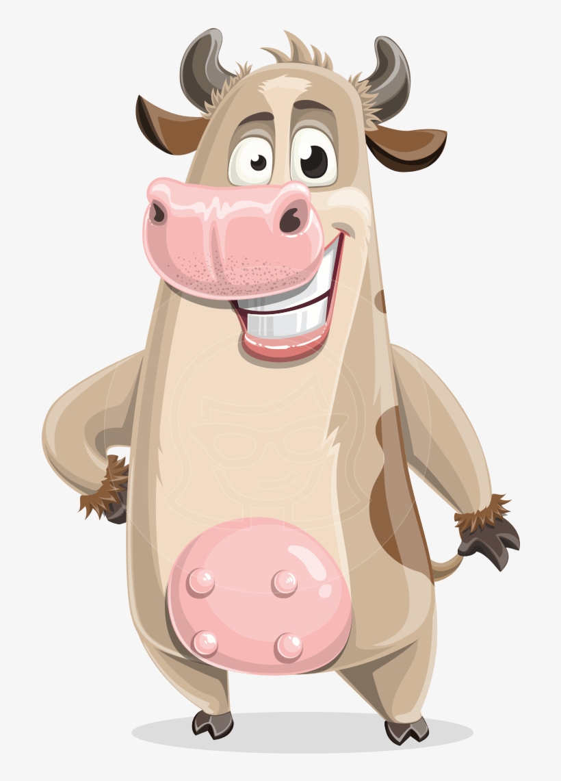 Cody The Active Cow - Cattle, transparent png download