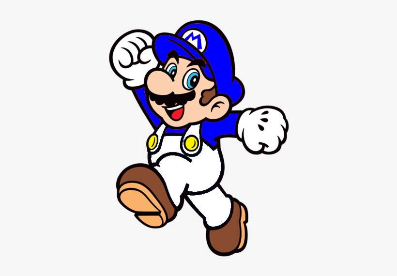 I Want To Submit 2 Characters Pepsiman Smg4 These 2 - Nintendo Super Mario Bros Mario Gym Bag Blue (accessories), transparent png download