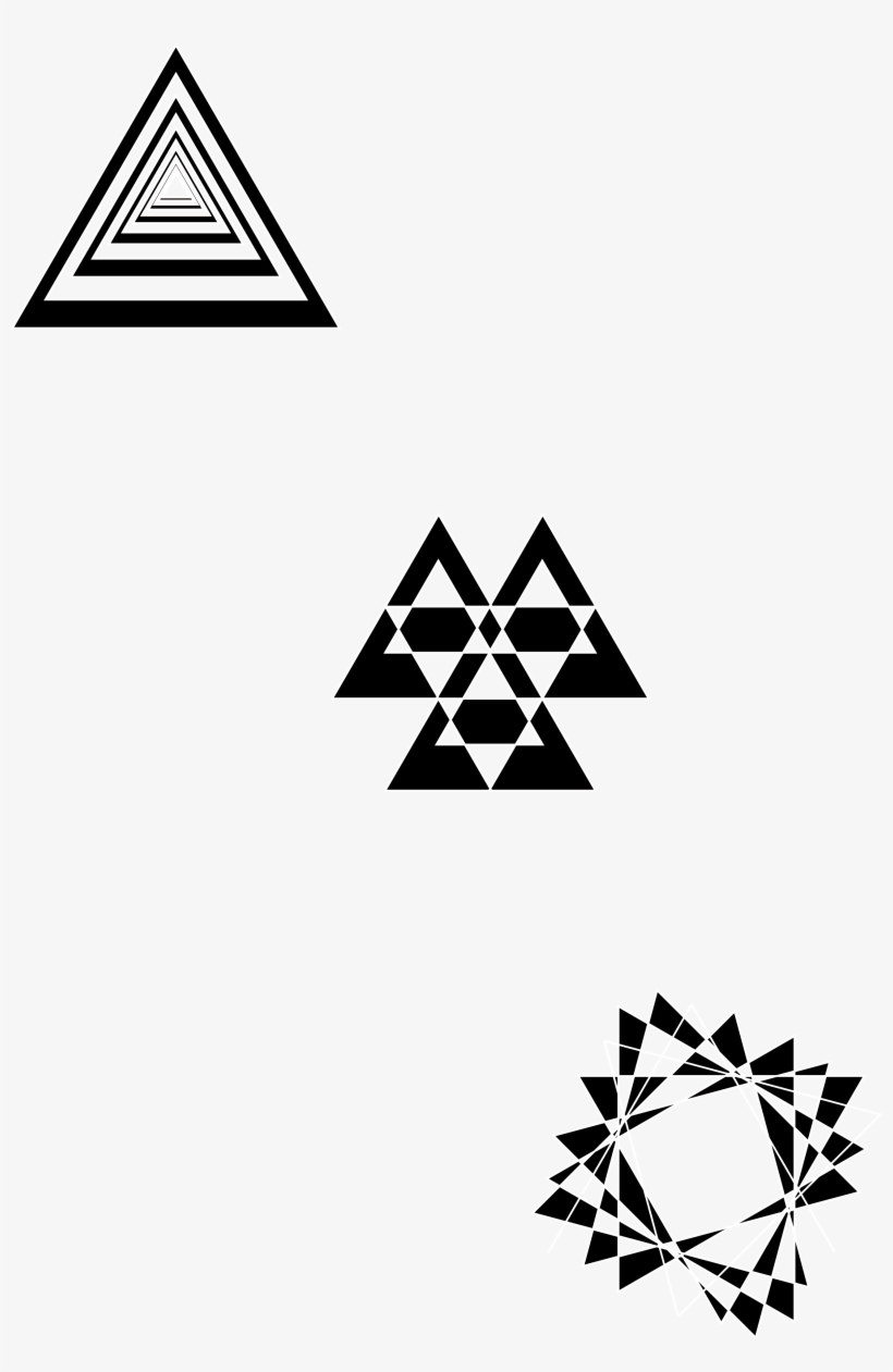 3 Triángulos Eduardo Antonio Hernandez Martín - Shape, transparent png download