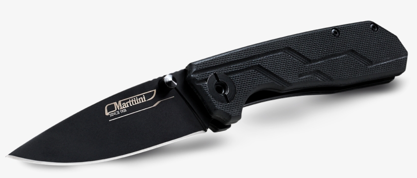 Folding Knife Marttiini Black - Marttiini Folding Knife, transparent png download