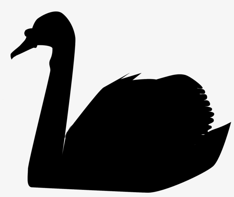Black Swan In The Data Center Or How To Prepare For - Swan Silhouette Clip Art, transparent png download