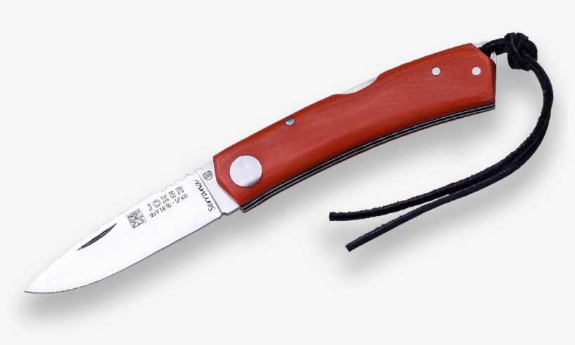 Micarta Scales, 7 Cm Blade Length, Lock Back Joker - Knife, transparent png download